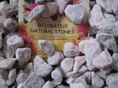 Decorative Natural Stones from the Dollar Store